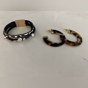 Animal print accessories bundle